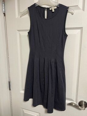Monteau Los Angeles Sleeveless Pleated Dress